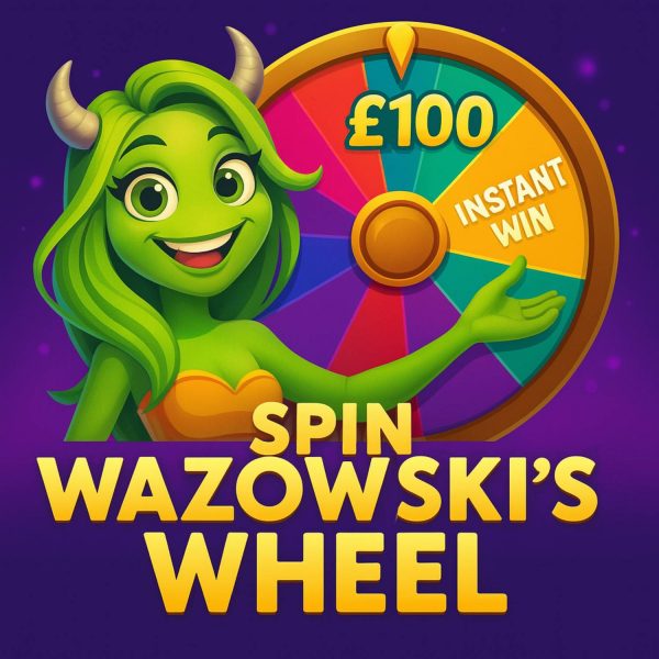 Spin Wazowski's Wheel - Instant Wins - Wheel Wins - Main Draw Prize - Low Odds